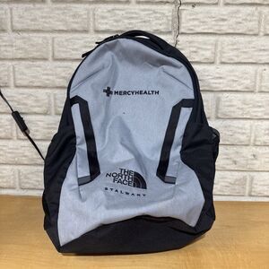 The North Face Stalwart Branded Backpack Laptop Sleeve Black Gray